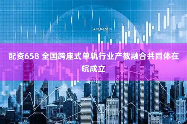 配资658 全国跨座式单轨行业产教融合共同体在皖成立